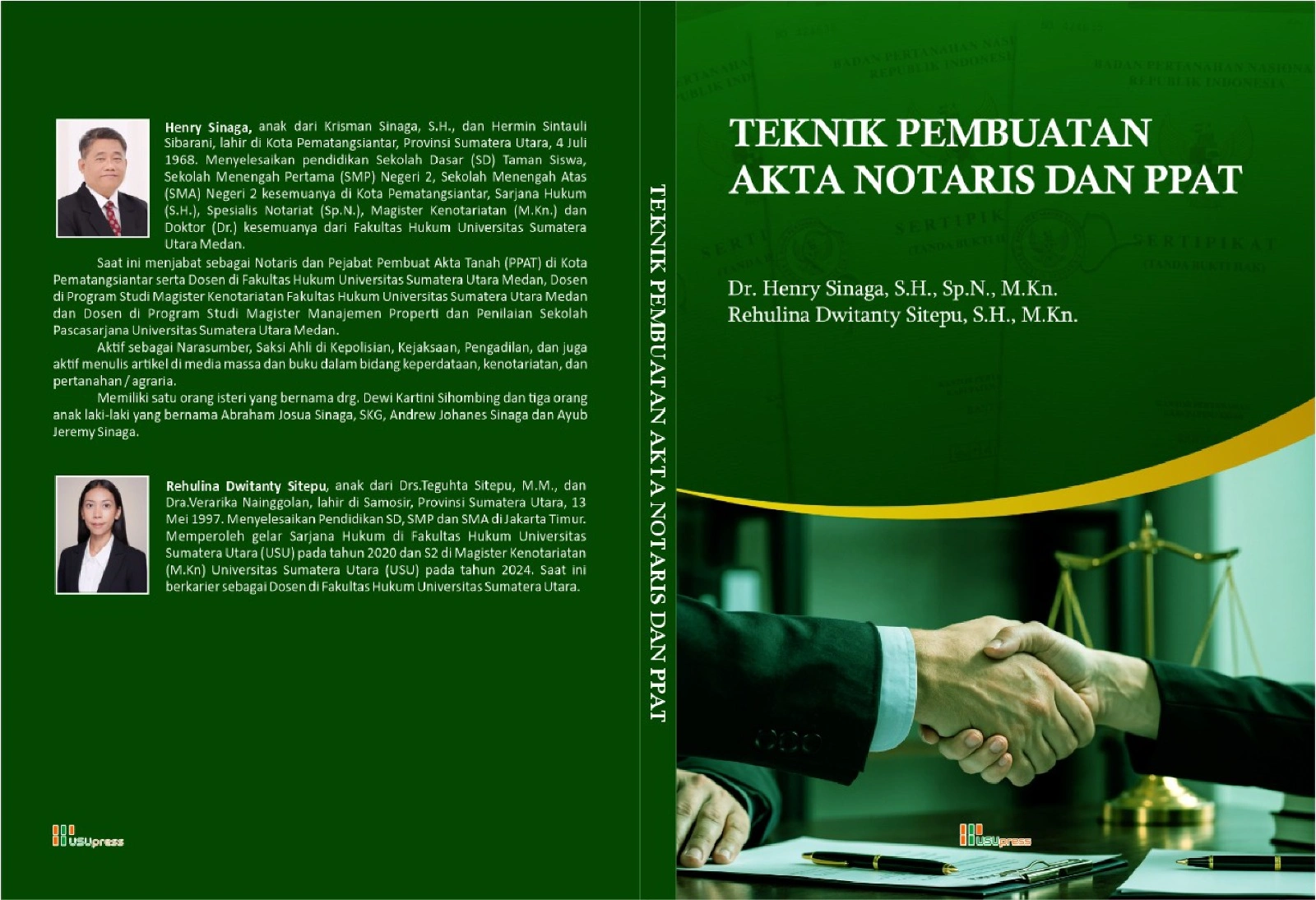 Buku “Teknik Pembuatan Akta Notaris dan PPAT” Perkuat Literasi Hukum dalam Pengelolaan dan Penilaian Properti